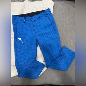 Chervò Men’s Golf Pants Blue Wave Print Size IT‎ 48 / FR 42